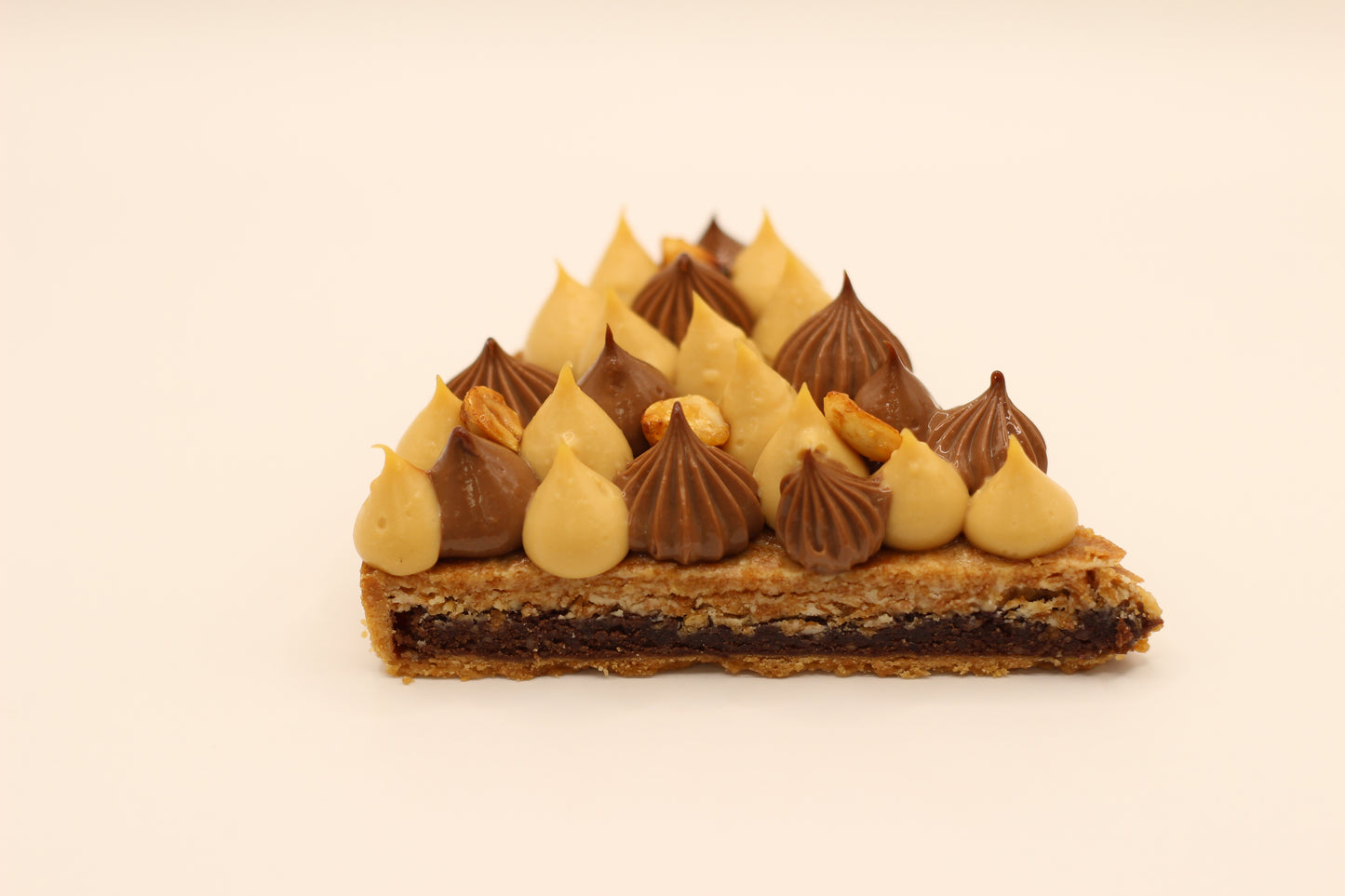 Tarte Cacahuètes Caramel et Chocolat
