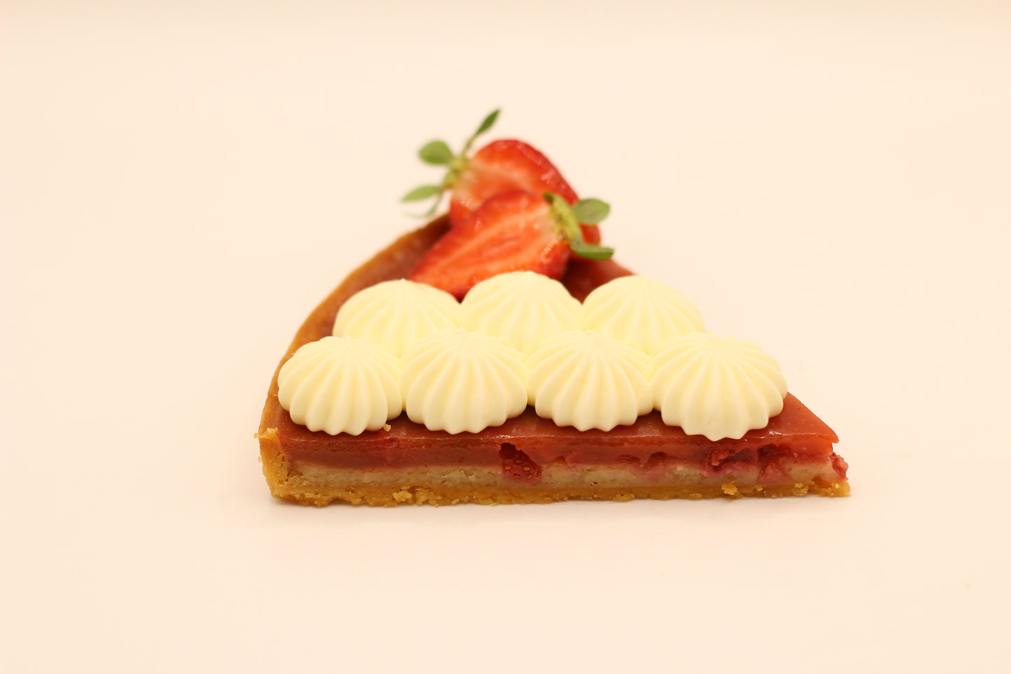 Tarte Fraise et Citronnelle