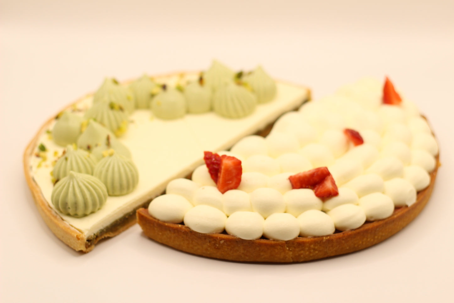 Tarte Fraise-Citronelle / CheeseCake Pistache