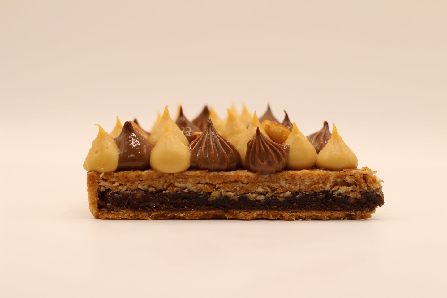 Tarte Cacahuètes Caramel et Chocolat